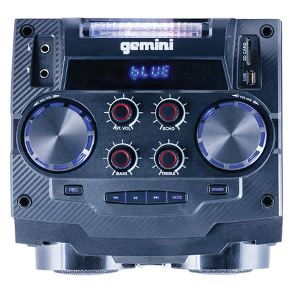 Gemini - 2000W Home Party System - Blue