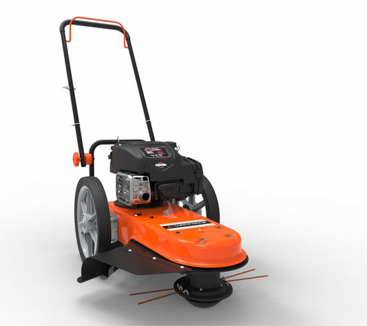 Yard Force - 22” High Wheeled Walk Behind Gas Trimmer - Orange