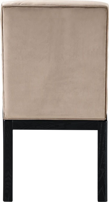 Evelyn - Dining Chair With Black Legs