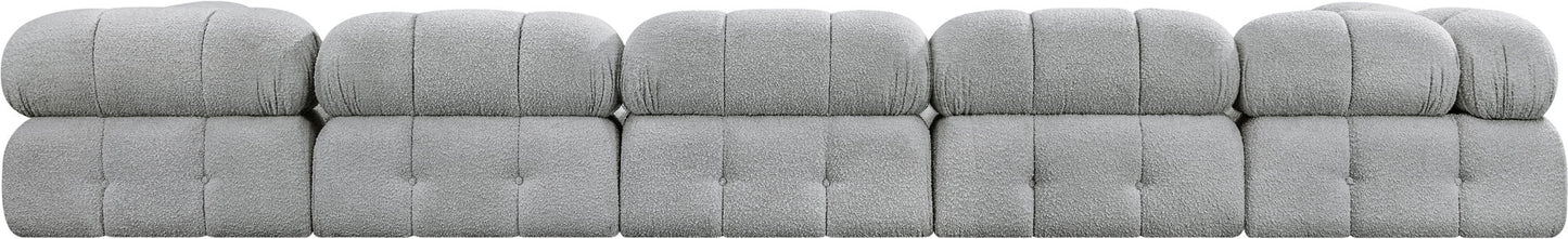 Ames - 7 Piece Fabric Modular U-Shaped Sectional