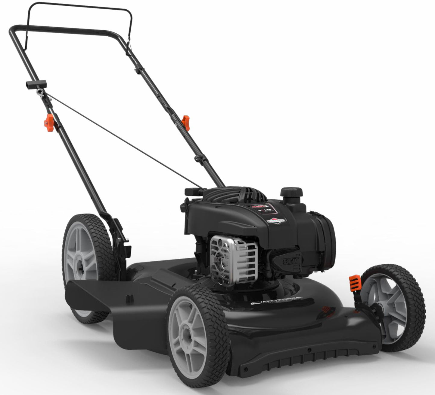 Yard Force - 22" 2-In-1 Gas Mower - Black