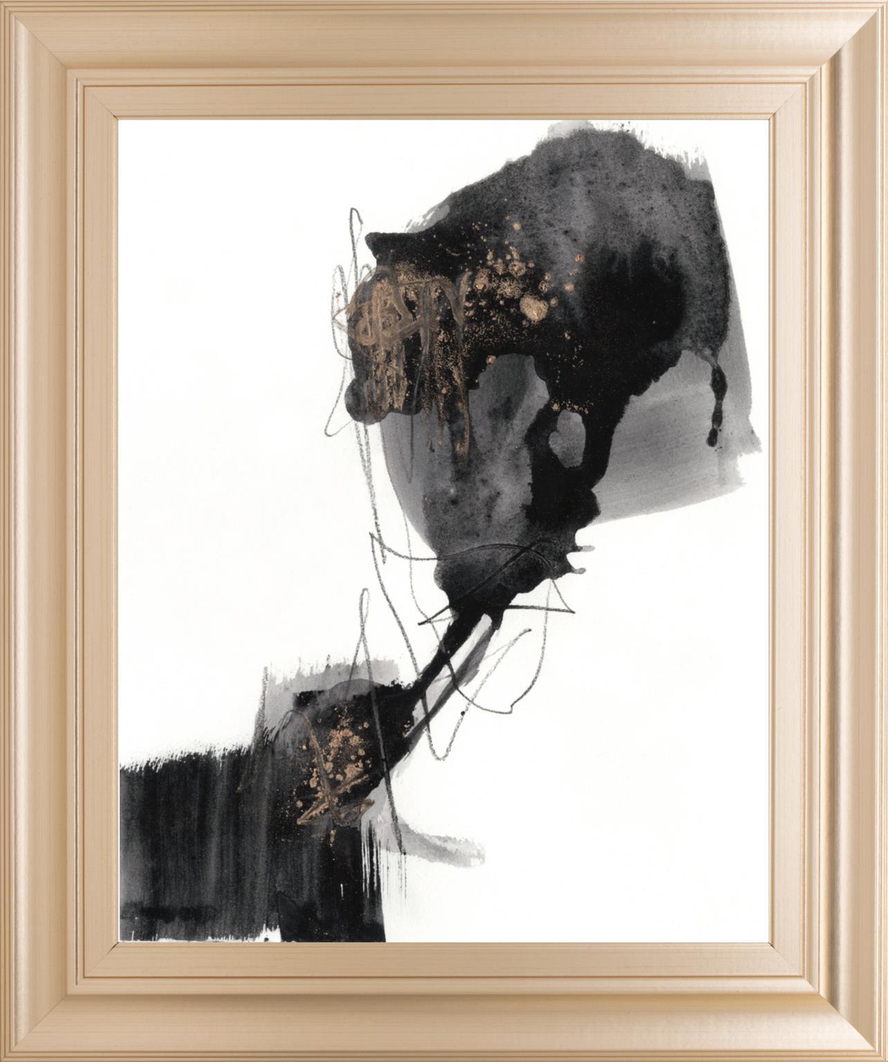 22x26 Ebony Step I By Jennifer Goldberger - Beige