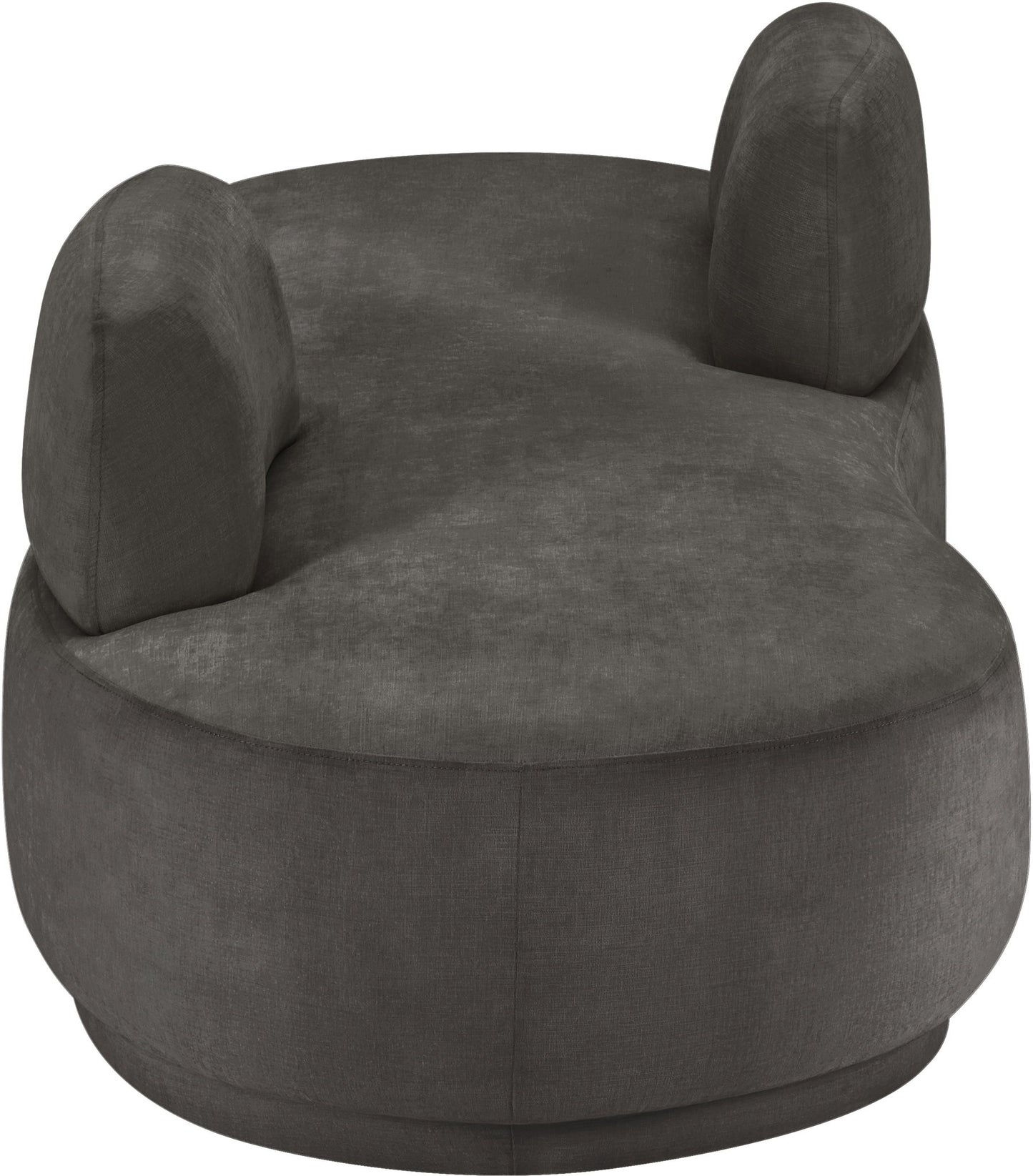 Argyle - Chenille Fabric Chaise / Loveseat