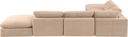 Comfy - 6 Piece Velvet Modular Sectional
