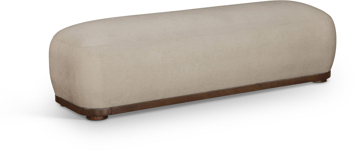 Calum - Bench - Dark Brown Frame
