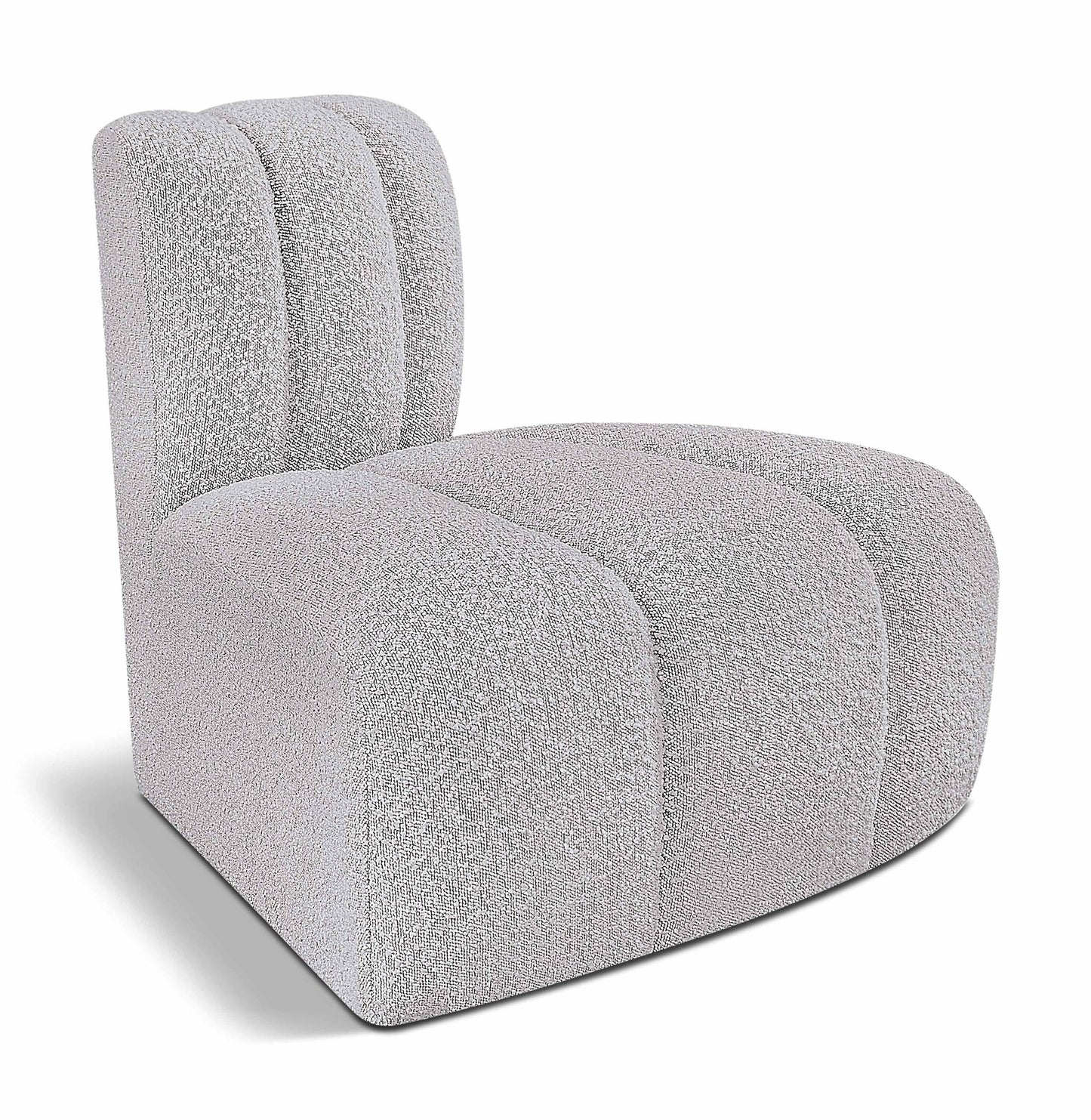 Arc - Boucle Fabric Reverse Corner