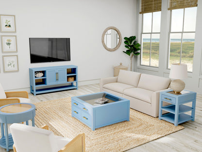 Rosalie - Collectors Cocktail Table - Blue