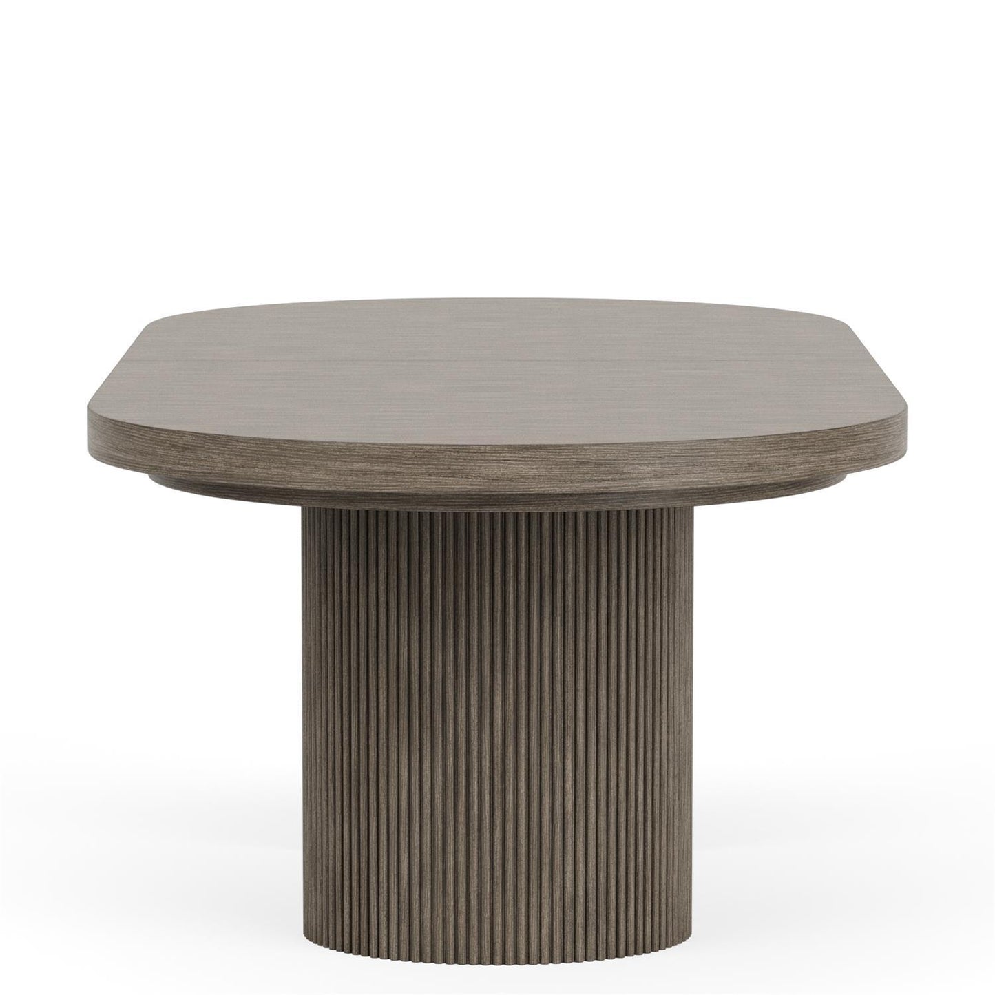 Sariel - Double Pedestal Dining Table - Dark Brown