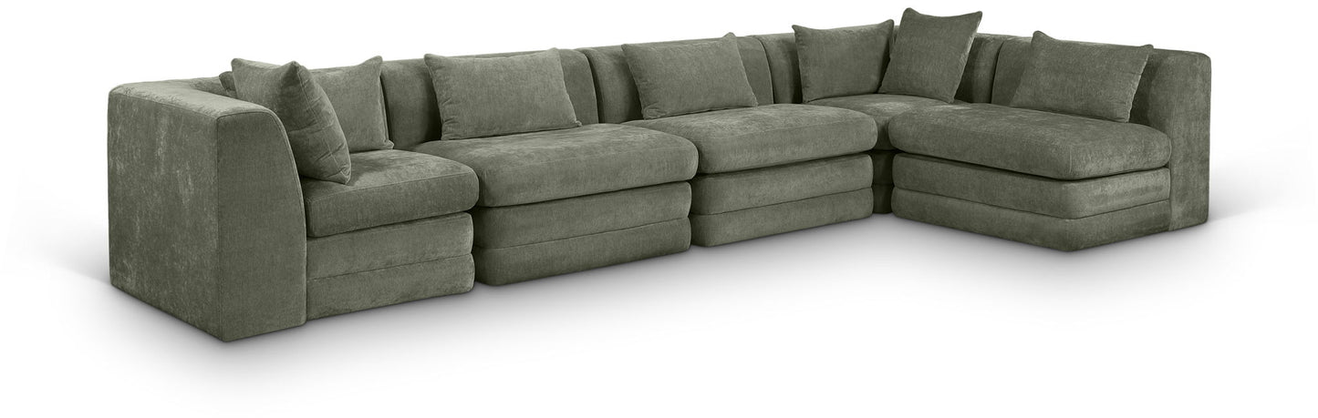 Stellar - 5 Piece Upholstered Modular Sectional