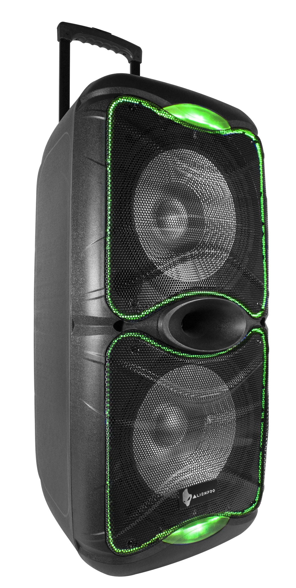 AlienPro - Cyclone II 12" Bluetooth Speaker - Black