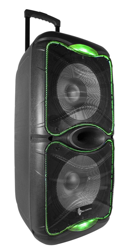 AlienPro - Cyclone II 12" Bluetooth Speaker - Black