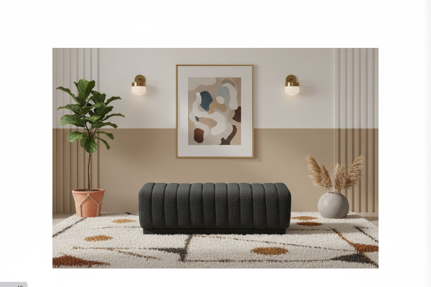 Heathrow - Ottoman / Bench