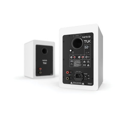 Kanto - TUK Premium Powered Speaker With RCA Cable - White