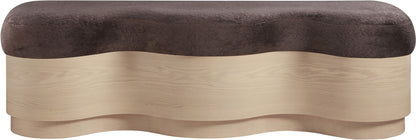 Savoy - Bench With Gold Base