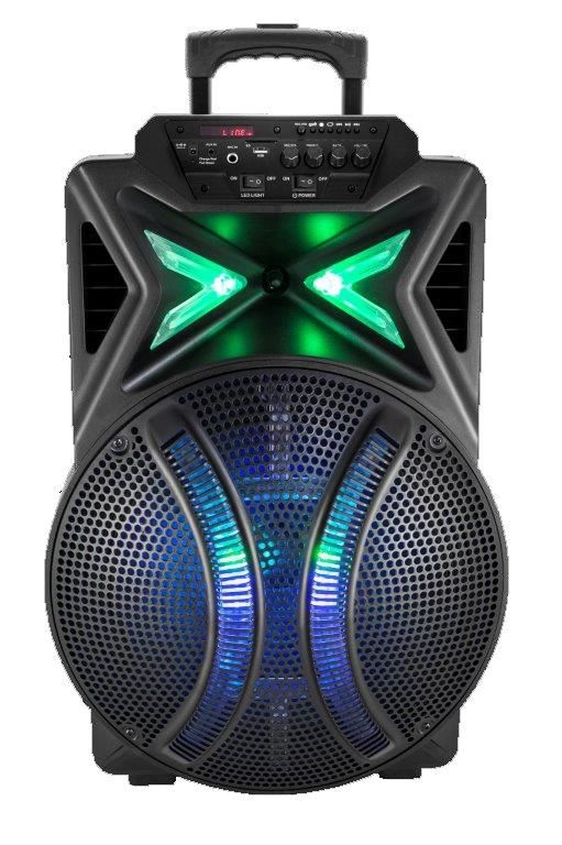 AlienPro - Roller 15 Bluetooth Portable Speaker - Black