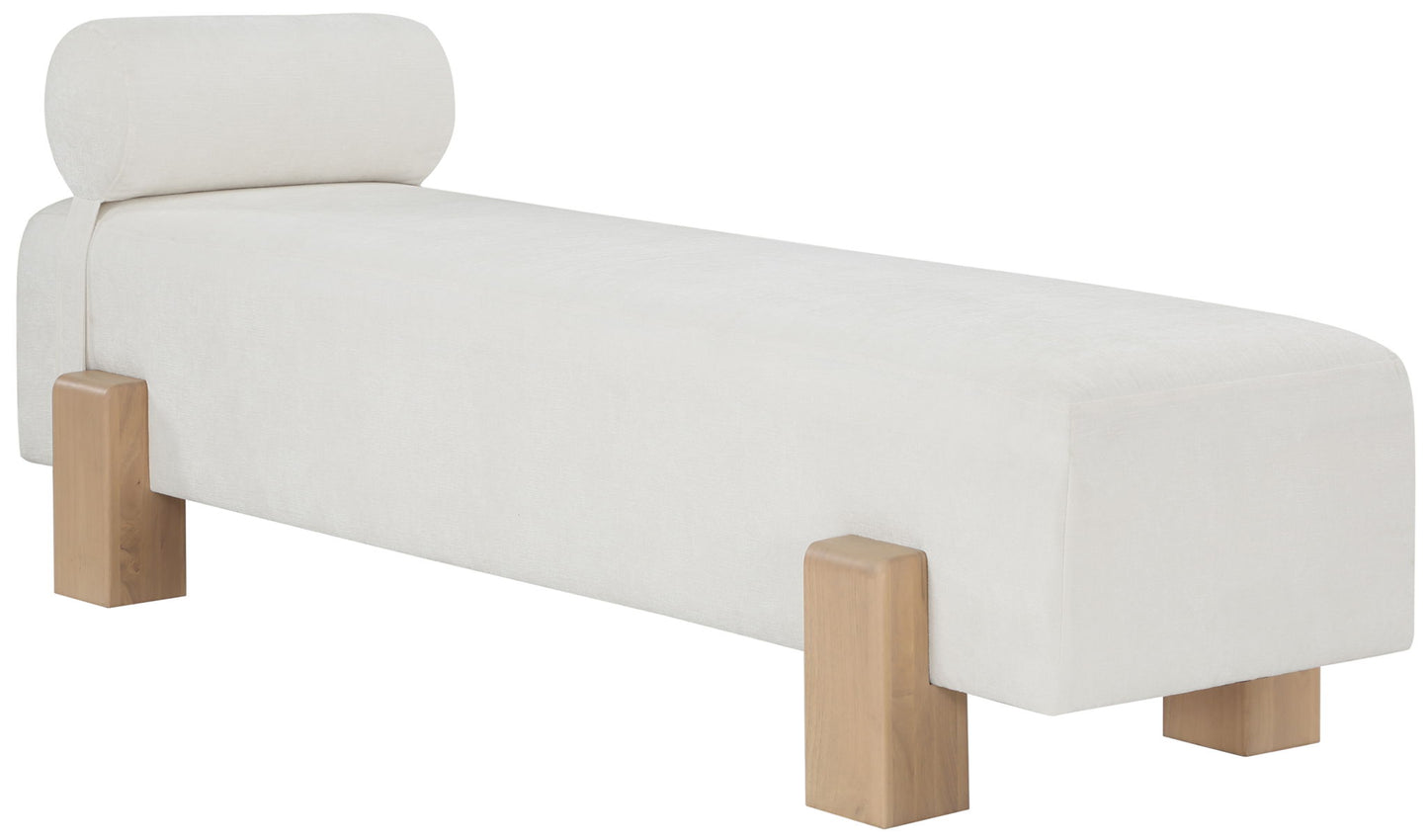 Edison - Bench - Light Brown Base