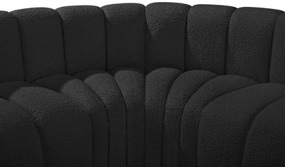 Arc - Boucle Fabric 7 Piece U-Shaped Modular Sofa