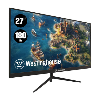 Westinghouse - 27" 1080P Flat Gaming Monitor, 180Hz - Black