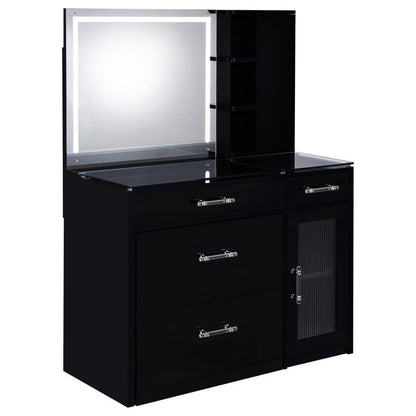 Flora - 2-Drawer Vanity Set With LED Mirror