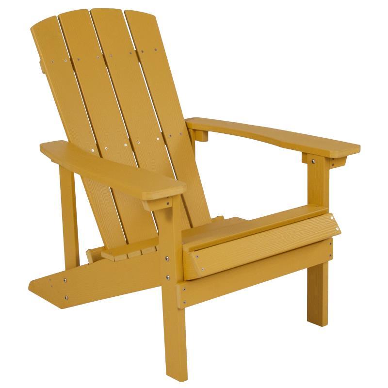 Flash Furniture - Adirondack Chair - Yellow