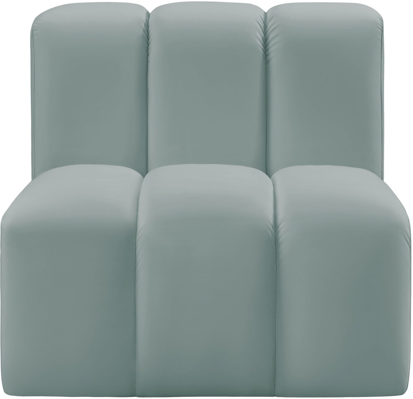 Arc - Faux Leather Straight Chair
