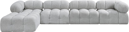 Ames - 5 Piece Fabric Modular Sectional