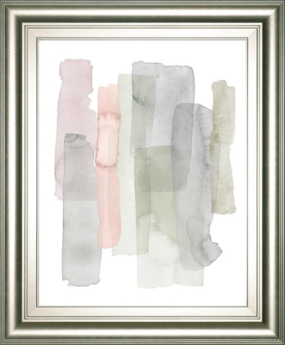 22x26 Sorbet Falls II By Grace Popp - Silver