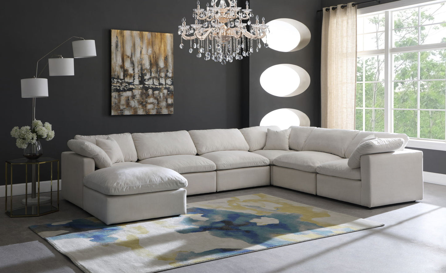 Plush - 7 Piece Modular Sectional