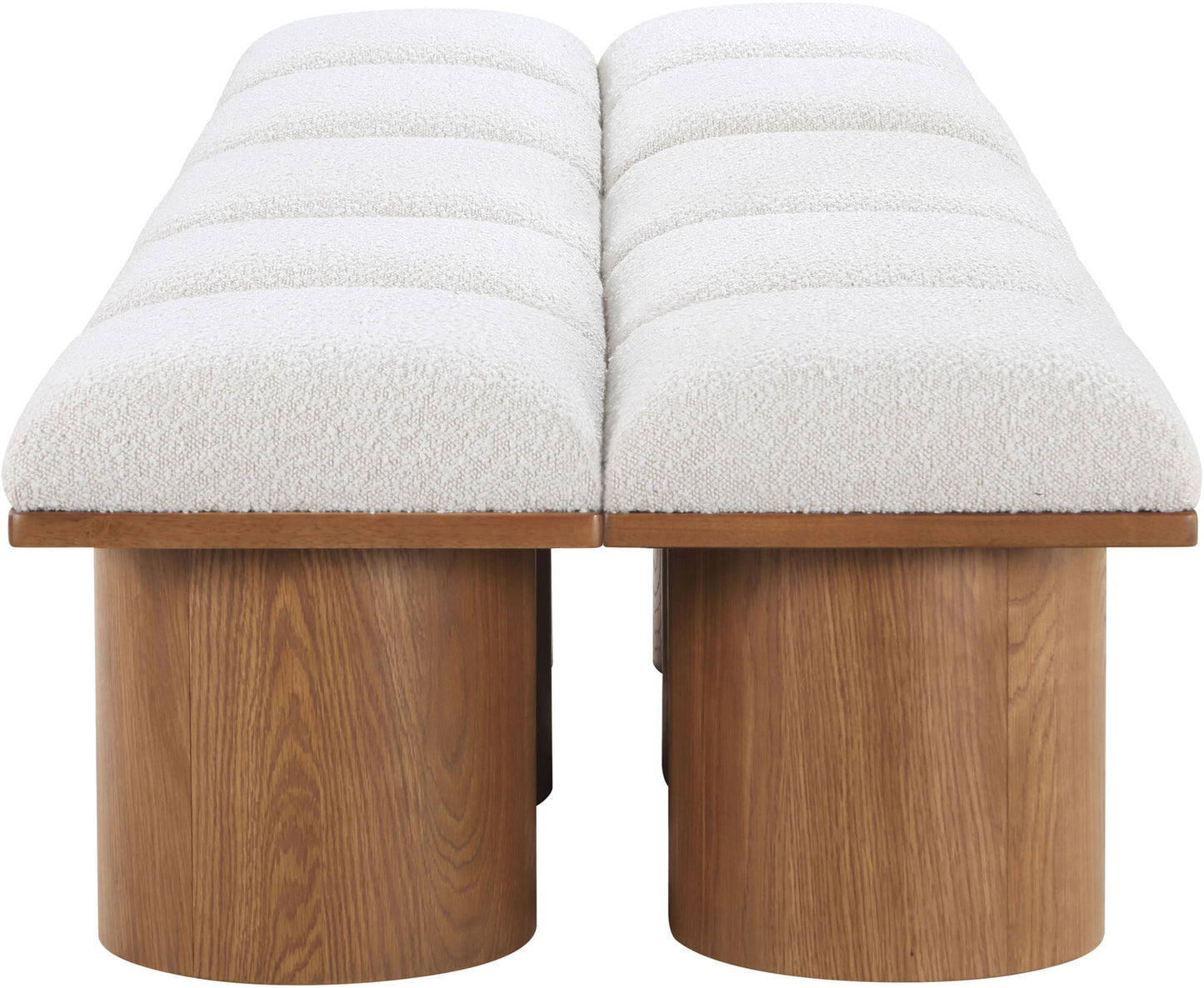 Pavilion - 10 Piece Modular Bench With Brown Base
