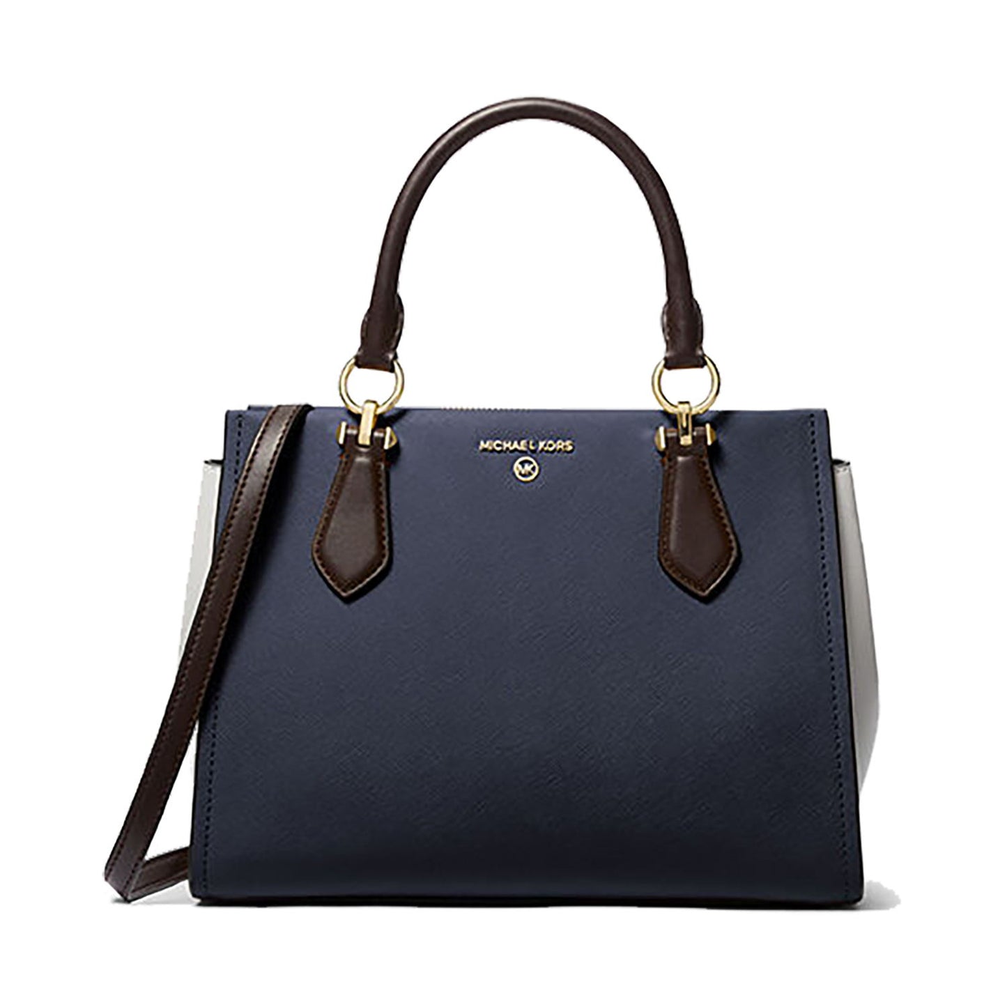 Michael Kors - Marilyn Medium Satchel, Navy - Navy