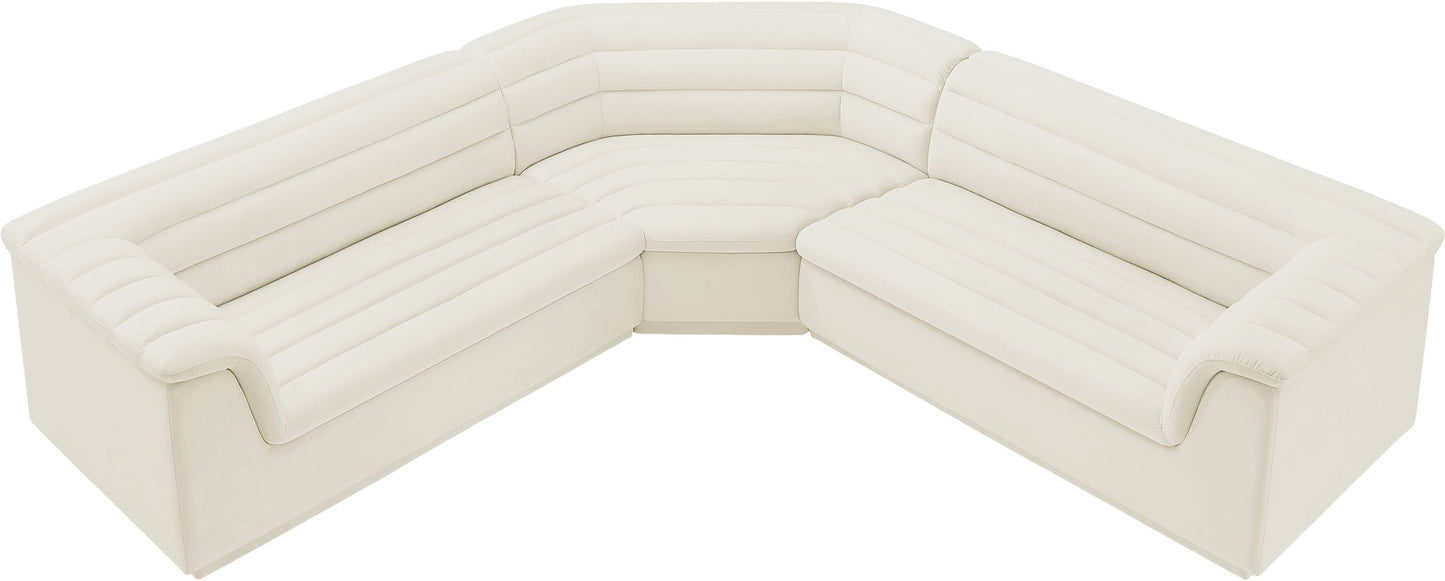 Cascade - Velvet Modular Sectional