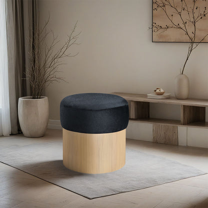 Nimes - Ottoman / Stool With Natural Base