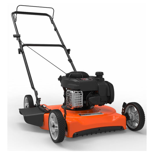 Yard Force - 21" Side-Discharge Gas Mower - Orange