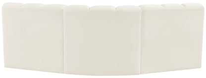 Arc - Velvet 3 Piece Modular Corner Sofa