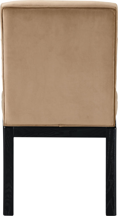 Evelyn - Dining Chair With Black Legs