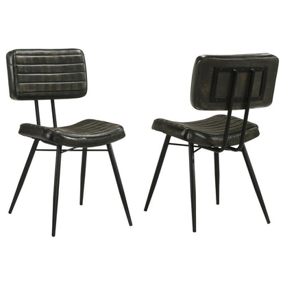 Misty - Leather Upholstered Dining Chair (Set of 2)