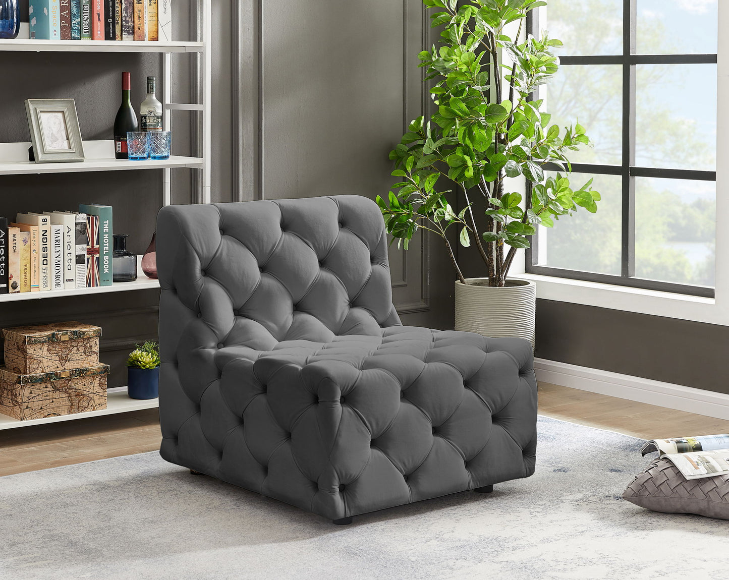 Tuft - Armless Chair