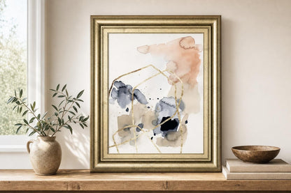 22x26 Syncopate I By Victoria Barnes - Beige