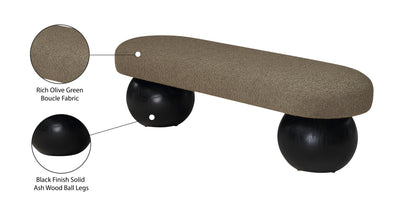 Bowie - Bench - Black Legs