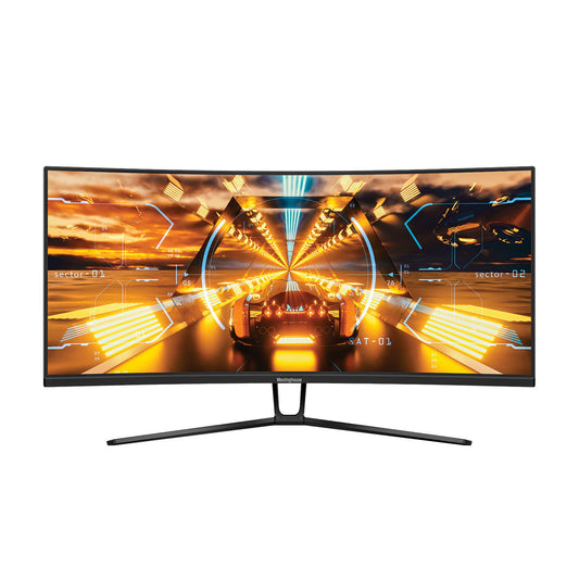 Westinghouse, 34" Curved Gaming Monitor, 144Hz, 2xHDMI/1xDP/2xUSB-C - Black