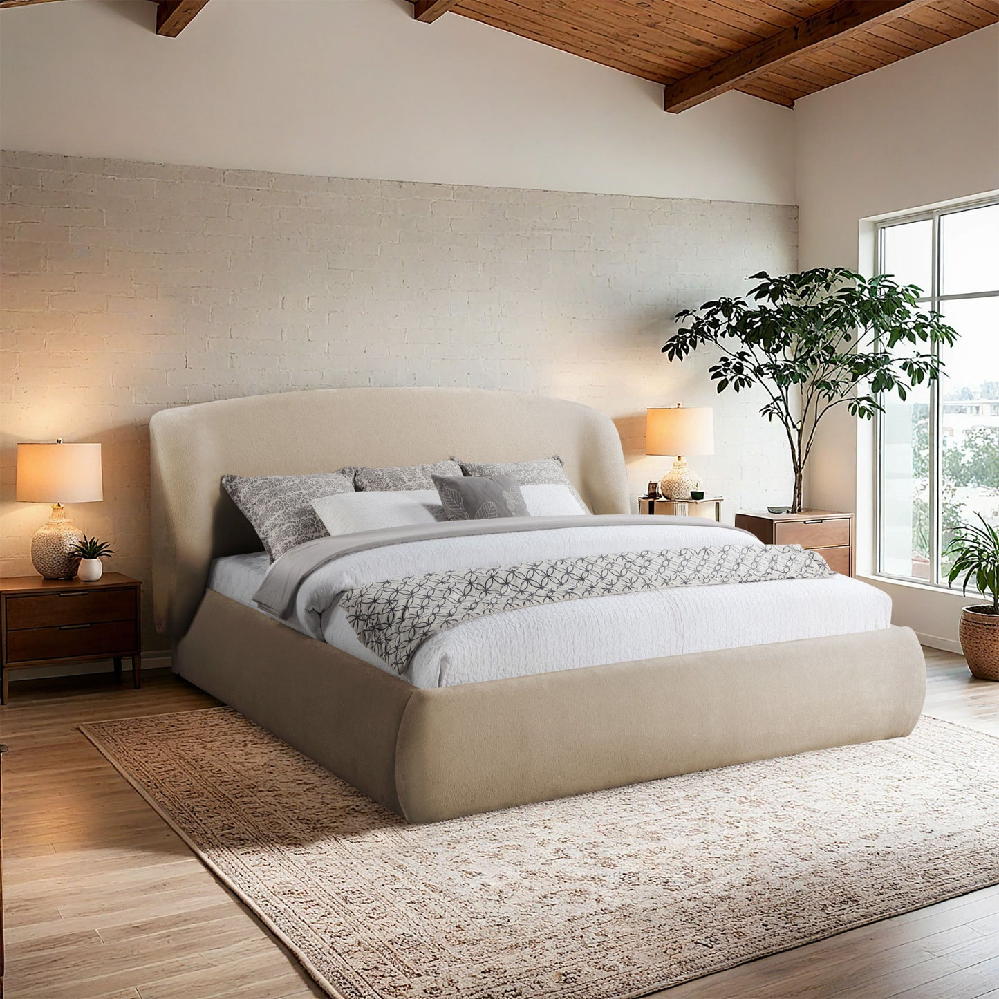 Sandro - Upholstered Bed