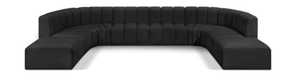 Arc - Faux Leather Modular Sectional