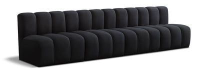Arc - Velvet 4 Seats Modular Sofa