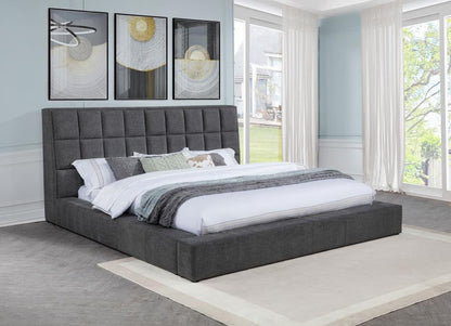 Dreux - Upholstered Panel Platform Bed