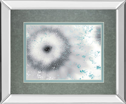 Crystalline By Marvin Pelkey - Mirror Framed Print Wall Art - Gray