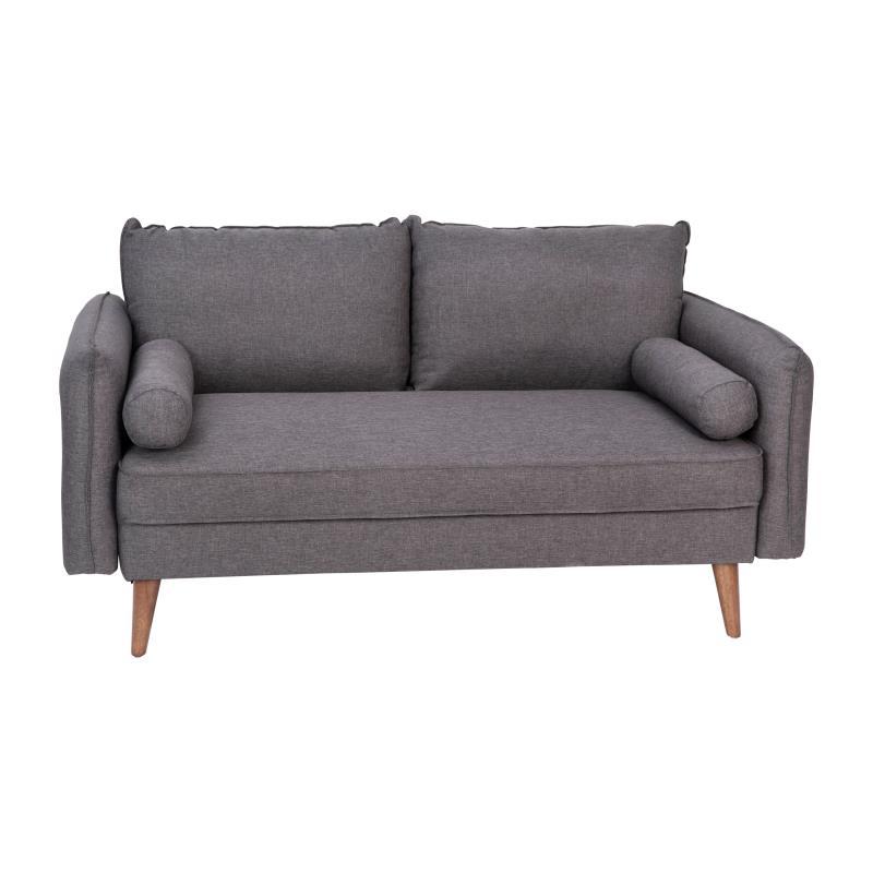Flash Furniture - Modern Loveseat Sofa - Stone Gray