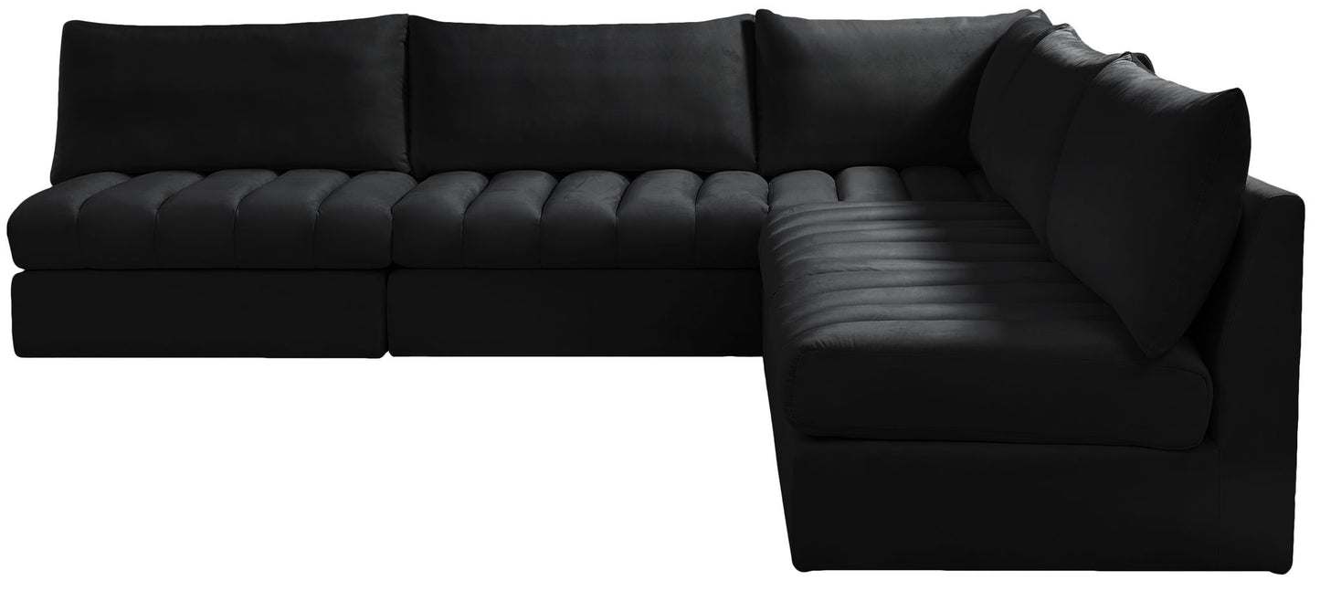 Jacob - Modular Corner Armless Sectional 5 Piece