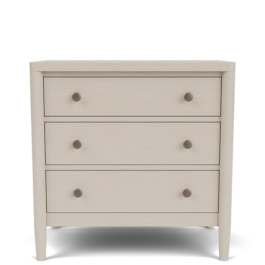 Laguna - 3 Drawer Nightstand - Beige