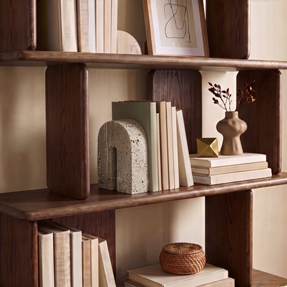 Phillipe - Genuine Travertine Bookend
