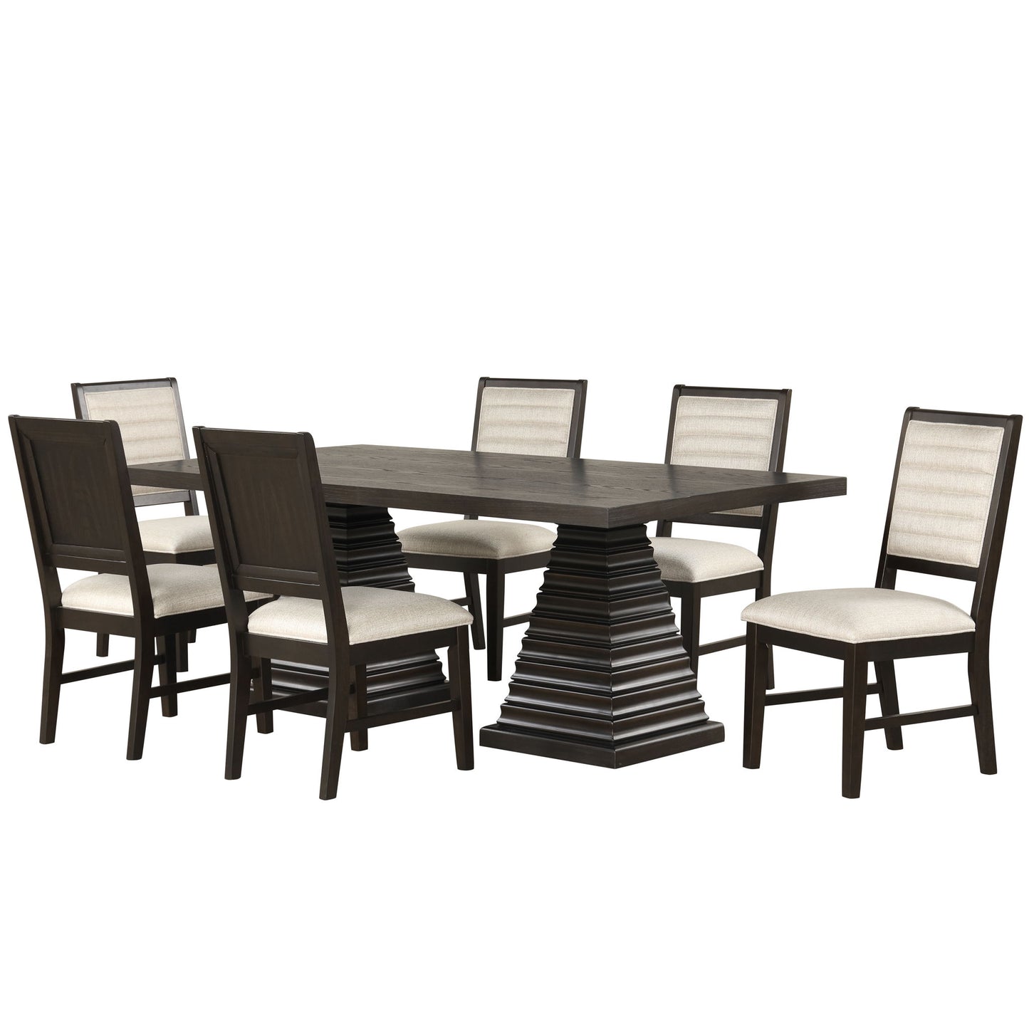 Plateau - 78" Rectangle Dining Table Set